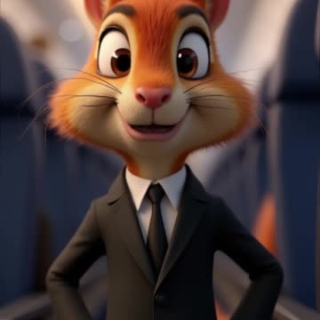 🐿️ Mister Nutty Goes Flying WHAT? NO NUTS?🥜