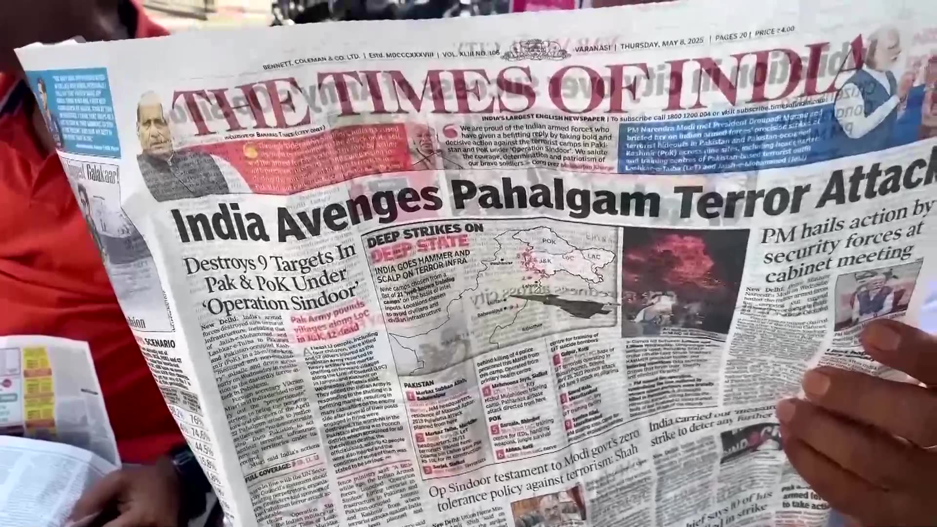 Conflict spreads as India, Pakistan fight with drones and missiles