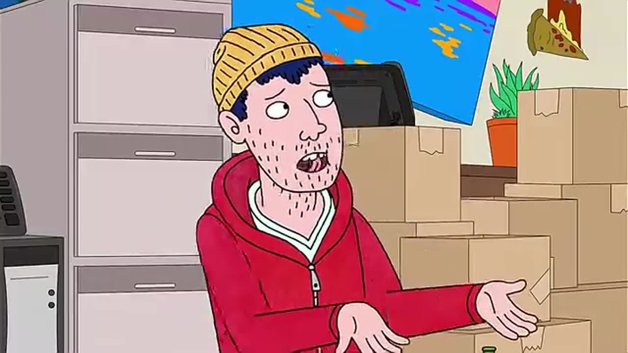 Bojack Horseman - spanking scene (italian version)