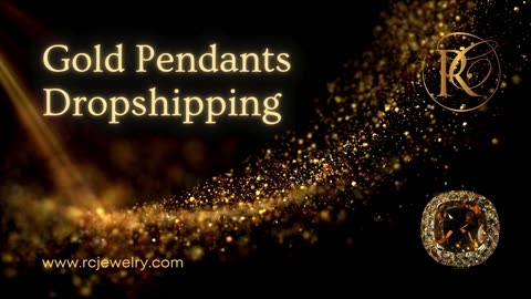Gold Pendants Dropshipping Suppliers USA - www.rcjewelry.com