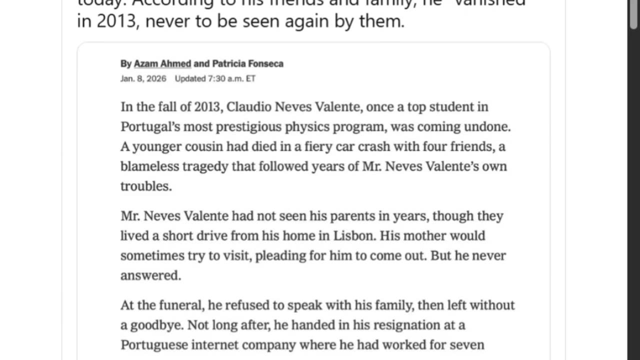 Brown/MIT Shooter Reportedly ‘Vanished’ 12 Years before His Attack