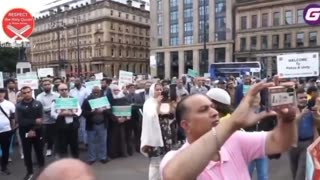 In Glasgow they want laws that don't allow you to criticize Mohammed. Any advice for them?