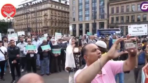 In Glasgow they want laws that don't allow you to criticize Mohammed. Any advice for them?