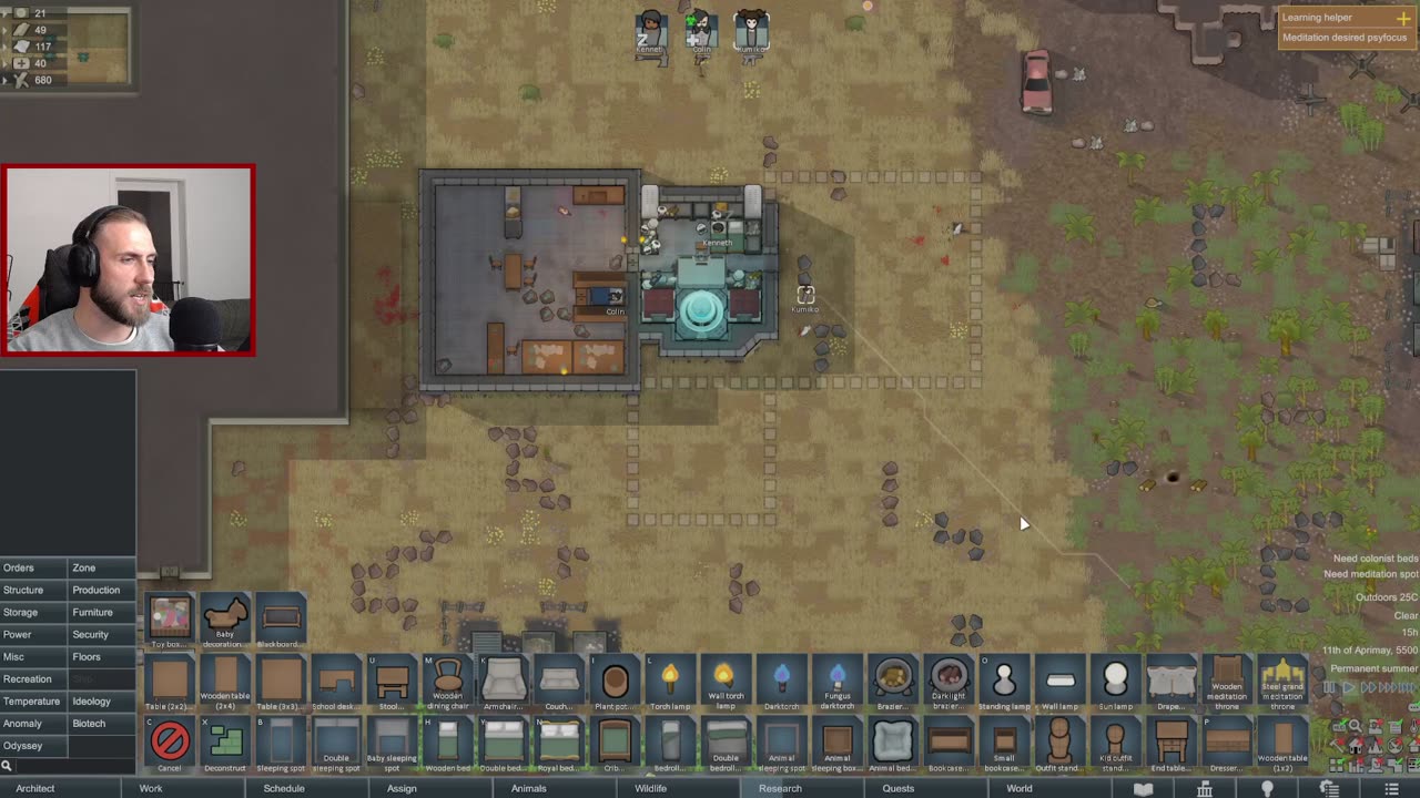 LIVE 🔴 | RIMWORLD ODYSSEY | RELEASE DAY RUN!!
