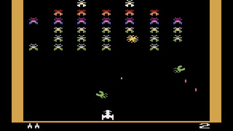 Atari 2600 Longplay - Galaxian - US