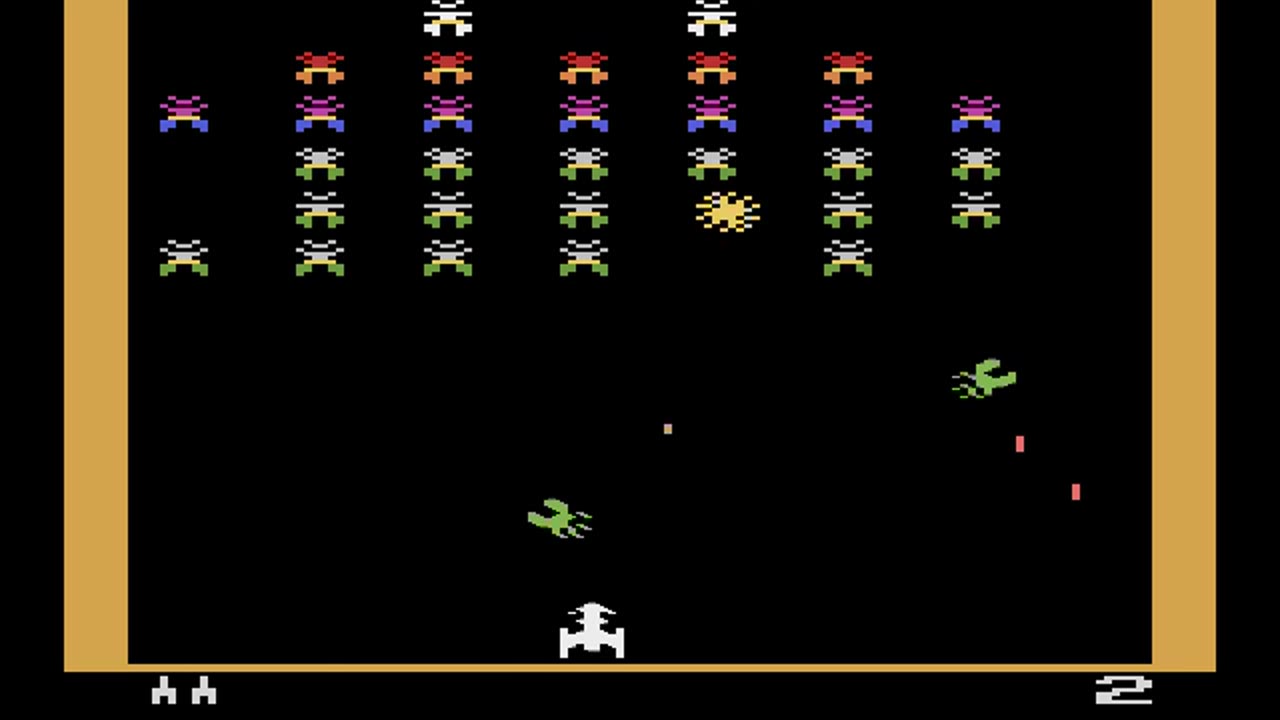 Atari 2600 Longplay - Galaxian - US