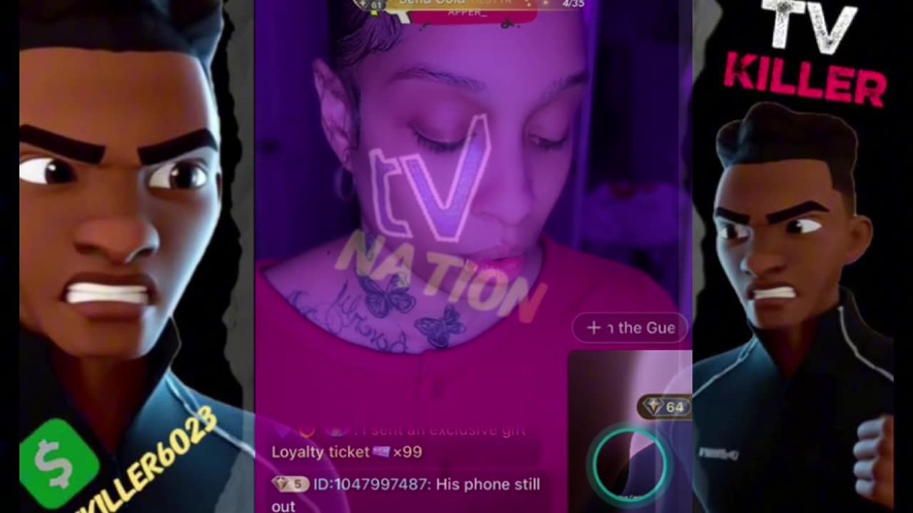 TRAP CE CE EMPTY LYSOL BIGO WALLET ON HERSELF