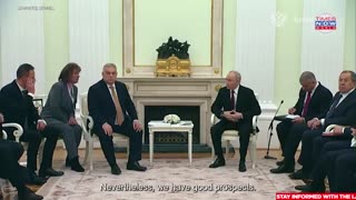 'NO EXTERNAL PRESSURE', Putin Hosts Viktor Orban At Kremlin, NATO Stunned!