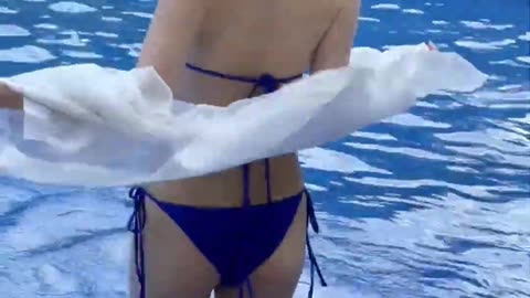 transparent cleaning the body