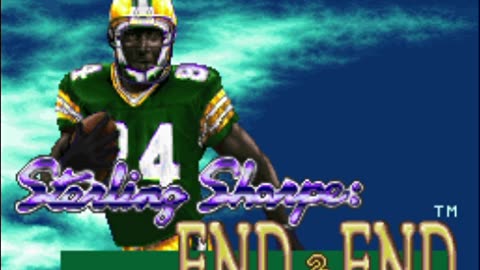 Snes rom Sterling Sharpe Football is a retro game