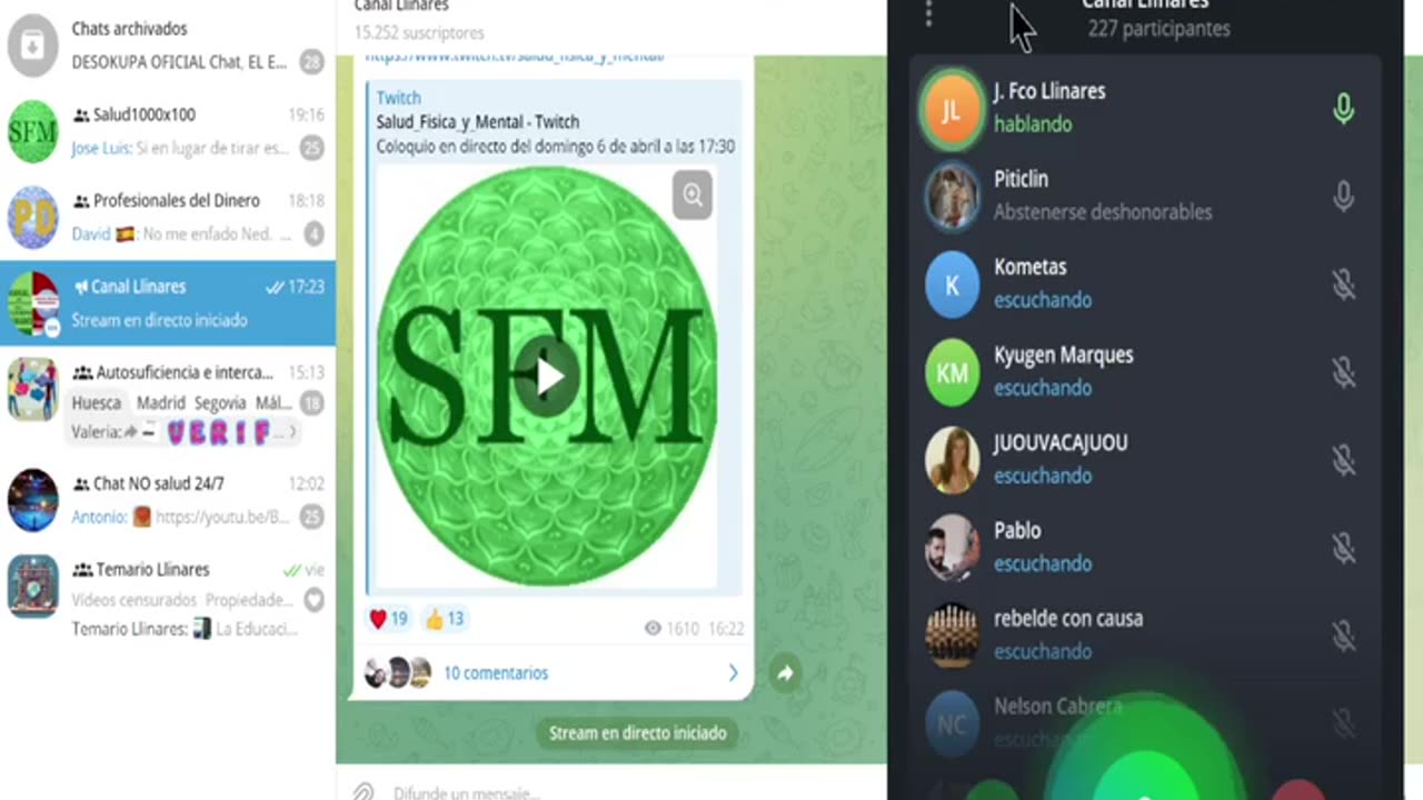 Coloquio Del 20 De Abril Del 2025