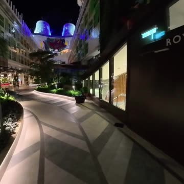 Stairs to Royal Promenade at Star of the Seas Deck 8!