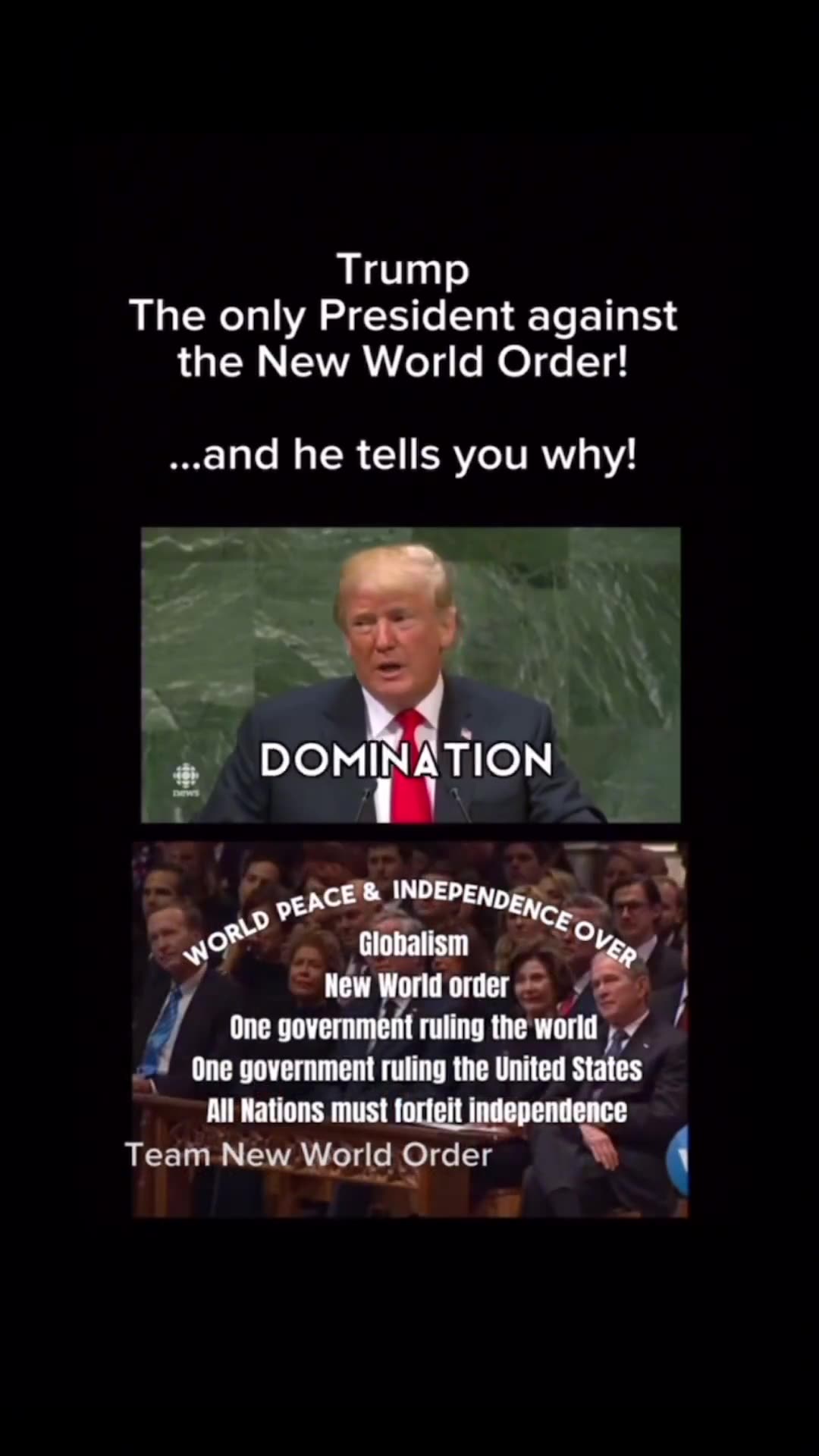 New World Order vs. Declaration of Independence