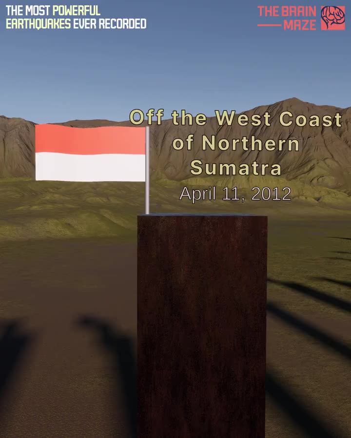 The most powerful earthquakes ever recorded