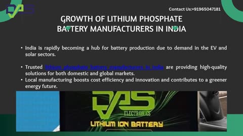 What is a Lithium Phosphate Battery? Composition, Working & Applications