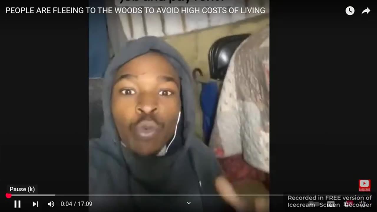 BEWARE OF THE NIGGER IN THE WOODS