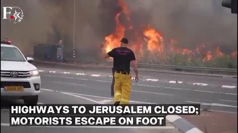 WILD DEW FIRES IN JEW-USA-AL-EM OUTSKIRTS DEWS ON THE DOUBLE