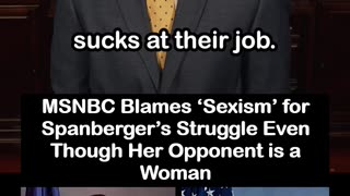 MSNBC Blames Sexism for Spanberger’s Struggle Against Winsome Earle-Sears
