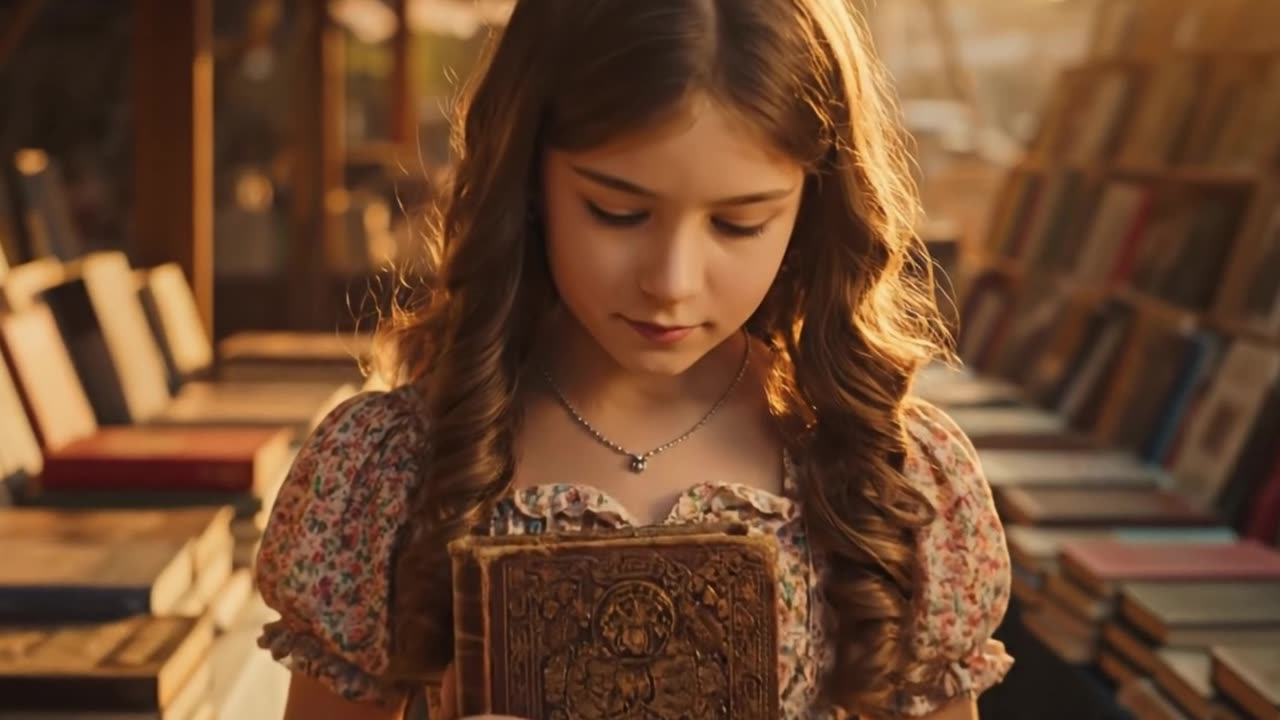 Mysterious Cinematic Short: A Girl and a Secret Book