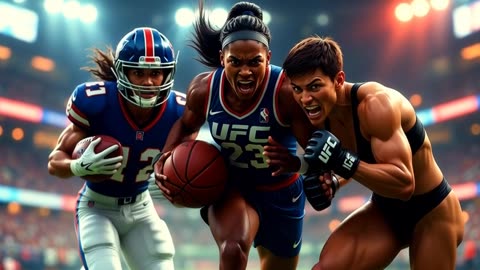 NBA vs UFC vs NFL Girls 🔥 The Most Viral Sports Trend of 2026
