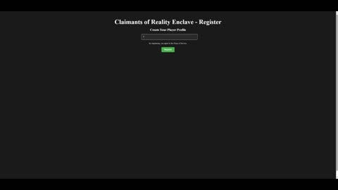 Player registration