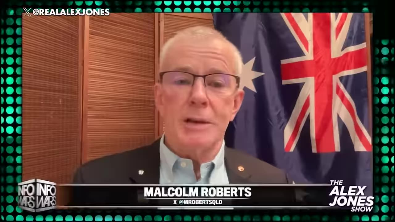 Senator Roberts with Alex Jones
