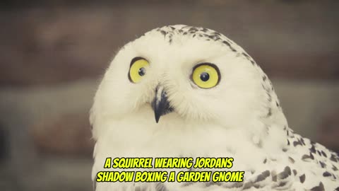 This Owl Didn’t Blink for a Reason...