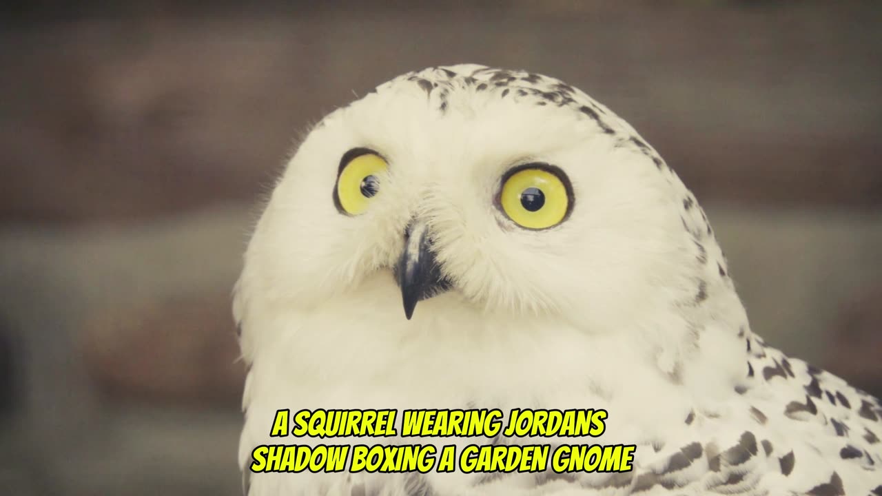 This Owl Didn’t Blink for a Reason...