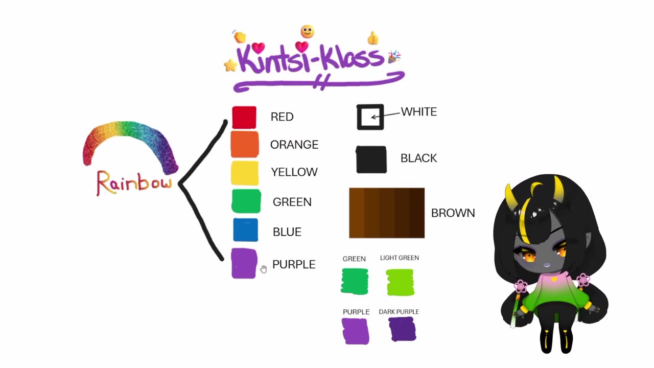 Kintsi Klass - Lesson 3 (Basic Colors)