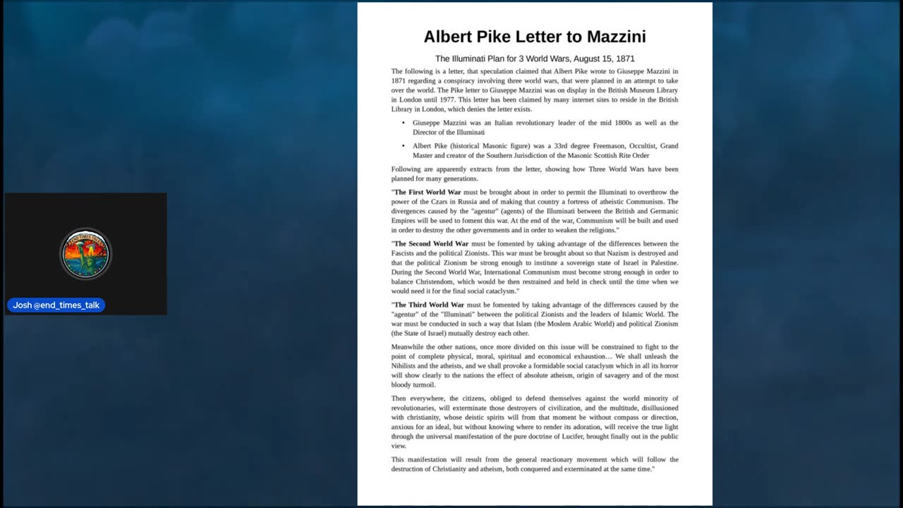 This is a very important live!