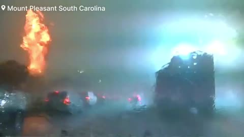 😮🔥 Lightning Strikes Power Transformer in a Blazing Explosion! | FeedMyCuriosity