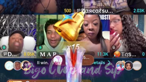Moet listens to MeMe who's getting information about her from comments 6/22/25 #bigoclipandsip
