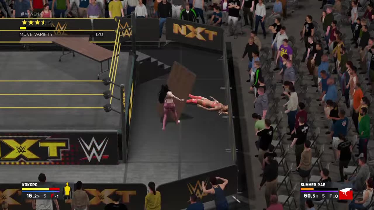 Kokoro Summer Rae Table Match