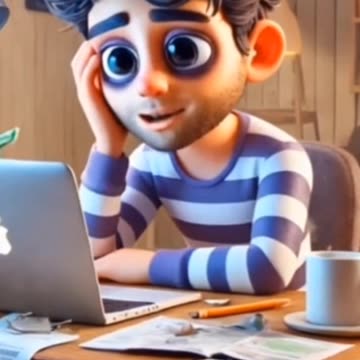 funny 3D cartoon for YouTube