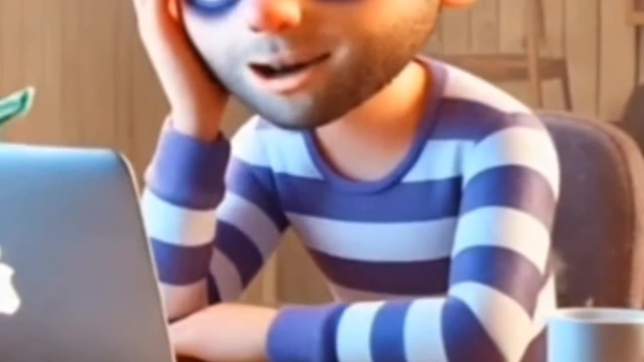 funny 3D cartoon for YouTube