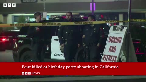 Four killed in shooting at family gathering in California
