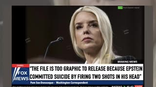 Fact Check: Pam Bondi Did NOT Say Epstein File Is 'Too Graphic To Release' -- Spoof From Satire Page