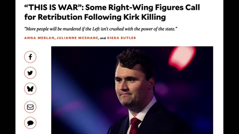 (((THEY))) KILLED THE CHARACTER CHARLIE KIRK BUT THE ACTOR IS STILL ALIVE