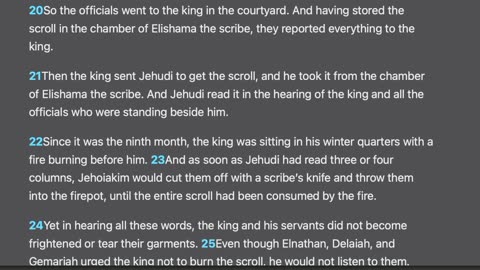 Jeremiah 36 & 45