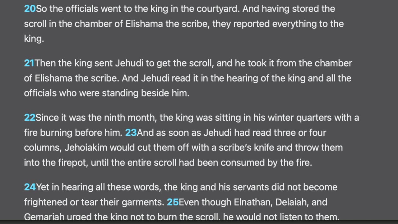 Jeremiah 36 & 45