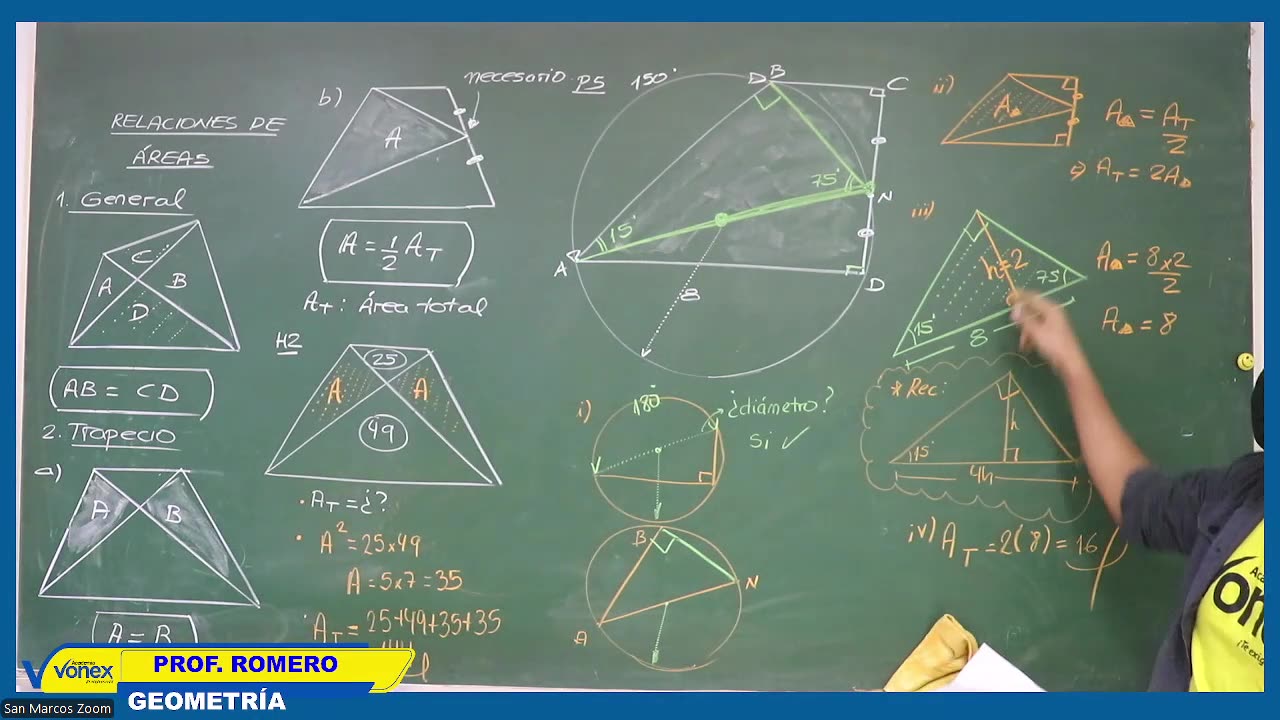 VONEX SEMESTRAL 2024 | Semana 09 | Geometría