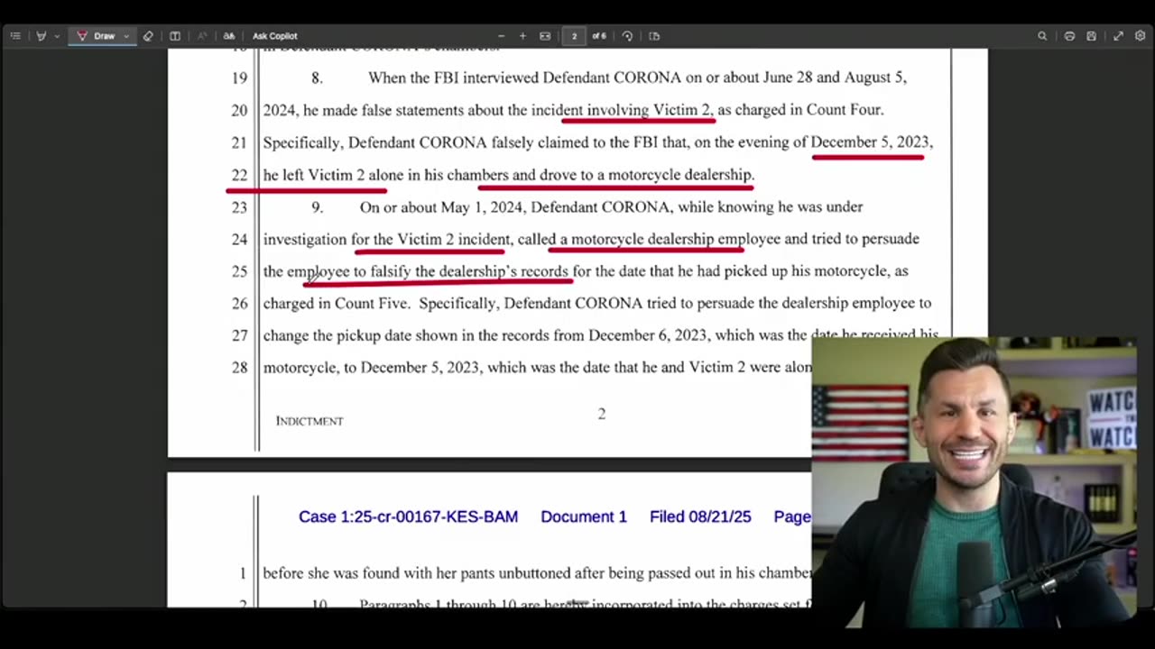 California Judge FEDERALLY INDICTED for HORRIFIC Crimes!!-Robert Gouveia Esq.