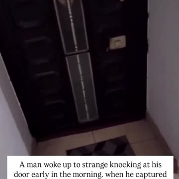 A man has been living in fear....