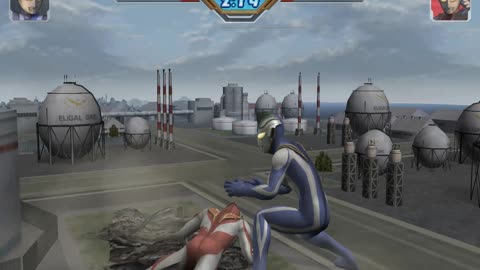 Ultraman Fighting Evolution 3 - Battle Mode - Ultraman Agul V2