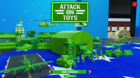 Playing Classic Attack On Toys! Attack On Toys