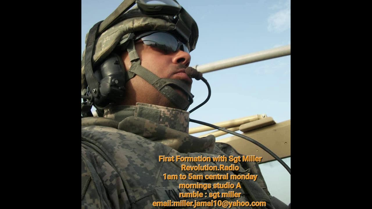 First Formation with Sgt Miller Mon June 9th 2025