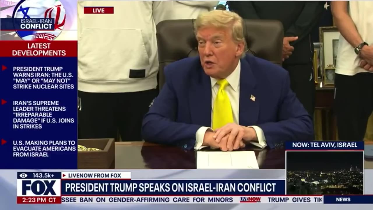 President Trump Discusses Recent Phone Call With Tucker Carlson