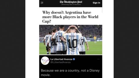 Media Complains Lack of Black Argentina Sports Players vs Nationalism