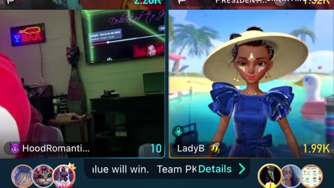 HOOD ROMANTIC TALKS W TOMI K ON KEKE, LINES MADAM LO, LADY BEE GOES LEFT BIGO LIVE