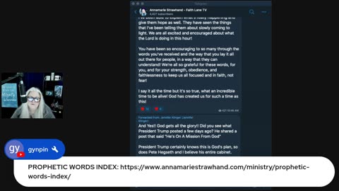 Prophecy Update 6/2/25 Biblical Signs Of The Times! Faith Lane Live with Annamarie Strawhand